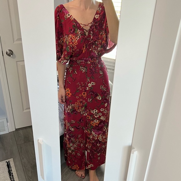 WAYF Floral Maxi Dress. Small - Picture 12 of 15